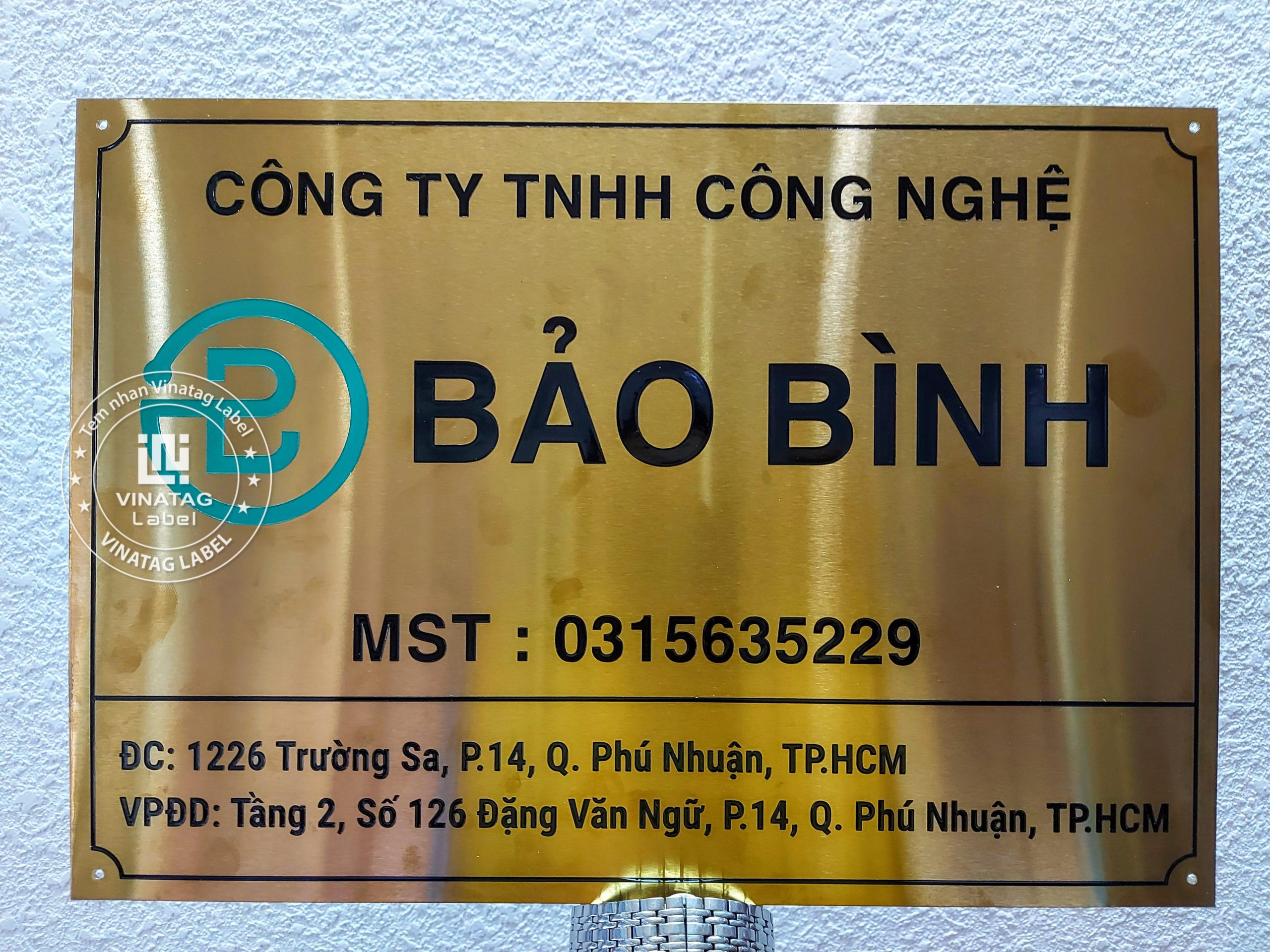 biển bảng cty