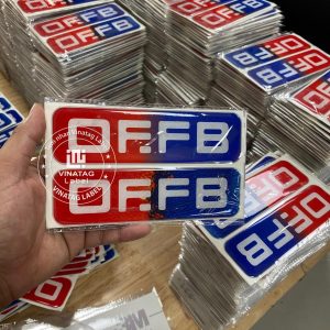 Tem decal phủ Epoxy 3D – Bóng Đẹp, Bền Chắc, Thiết Kế Theo Yêu Cầu | Vinatag