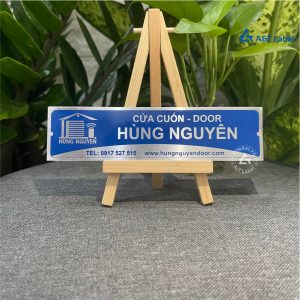 Biển công ty kim loại