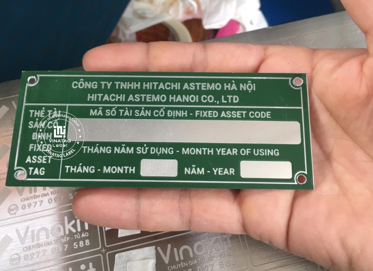 Tem nhom an mon in noi dung Vinatag
