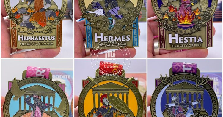 Quy trình sản xuất huy chương kim loại cao cấp tại Vinatag