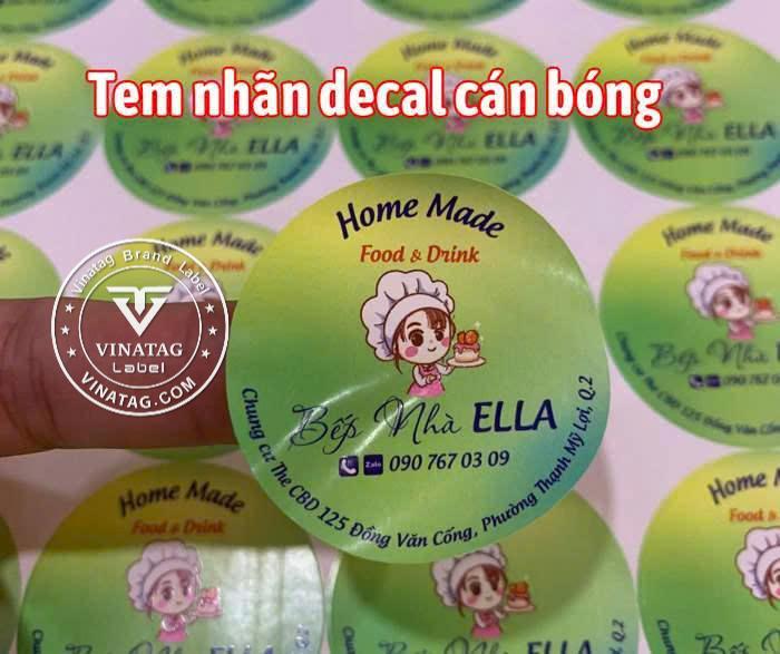 tem decal ngoài trời chống nước - hình ảnh bổ sung 2