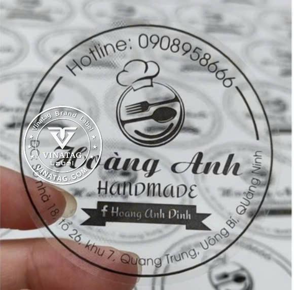 tem decal ngoài trời chống nước - hình ảnh bổ sung 4