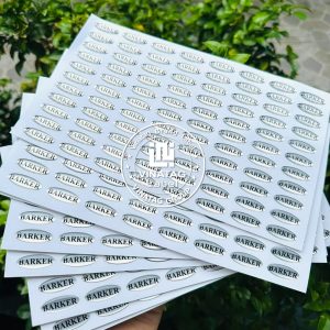 Tem Decal Trong Suốt In Logo Cho Chai Lọ, Hộp Quà | Vinatag