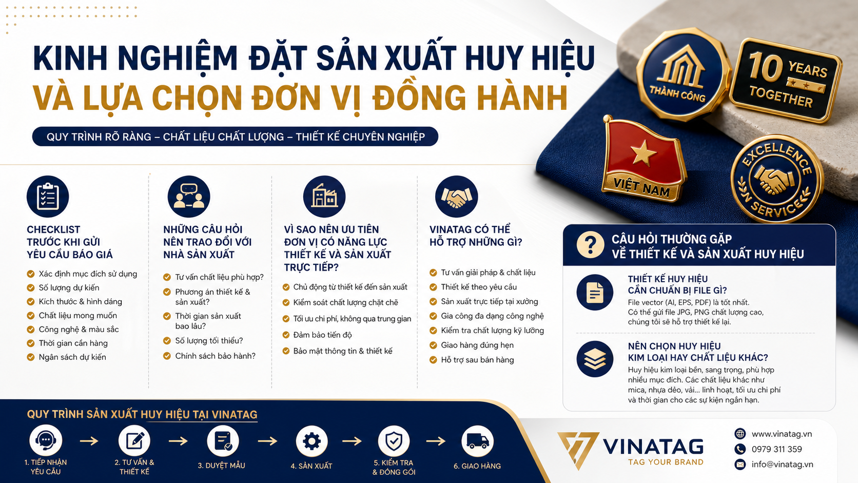 Kinh nghiệm đặt sản xuất huy hiệu và lựa chọn đơn vị đồng hành Kinh nghiệm đặt sản xuất huy hiệu và lựa chọn đơn vị đồng hành - thiết kế huy hiệu